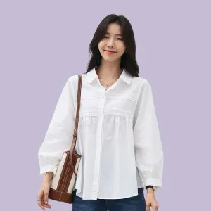 가을블라우스
