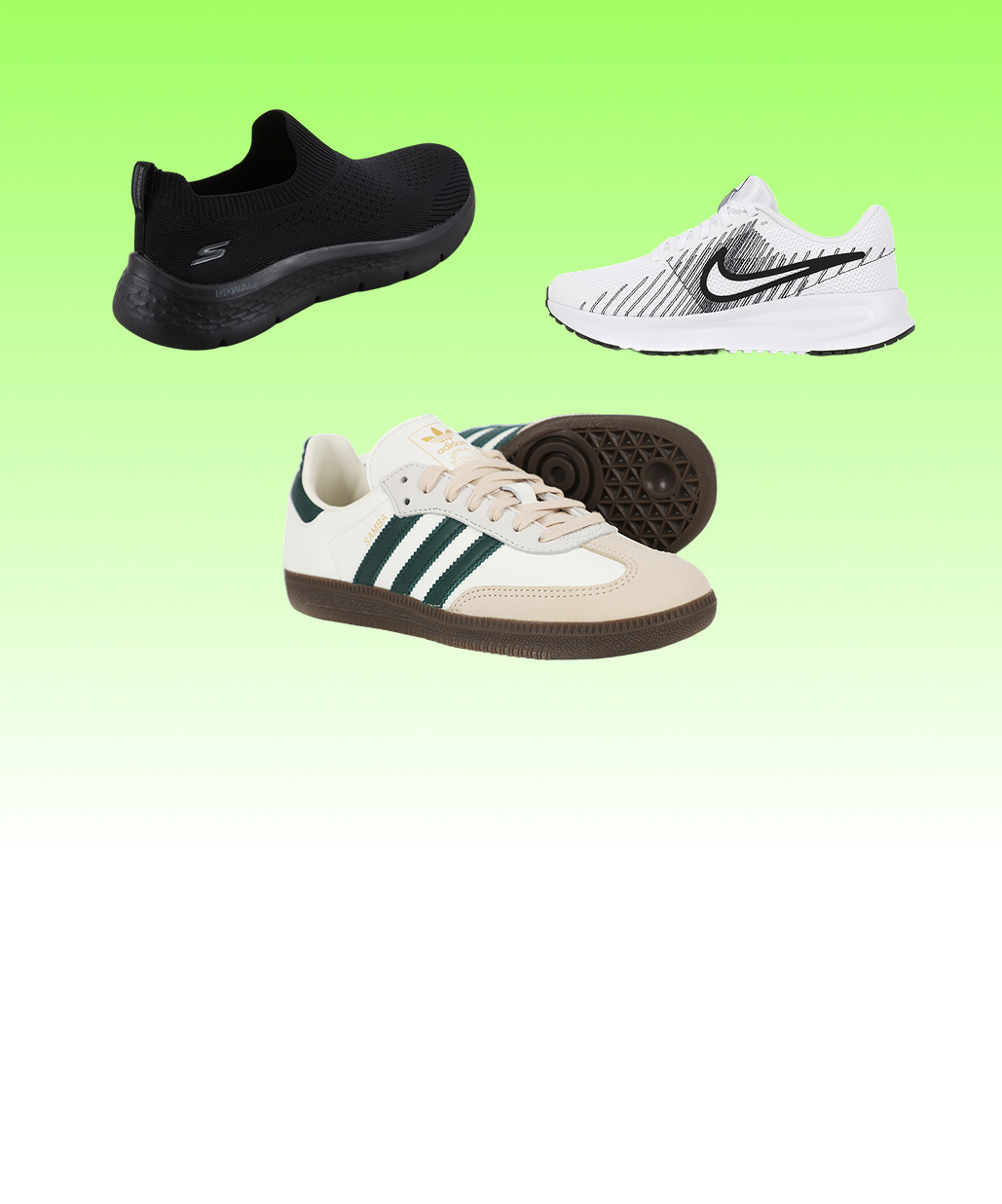 아디다스, 스케쳐스 외