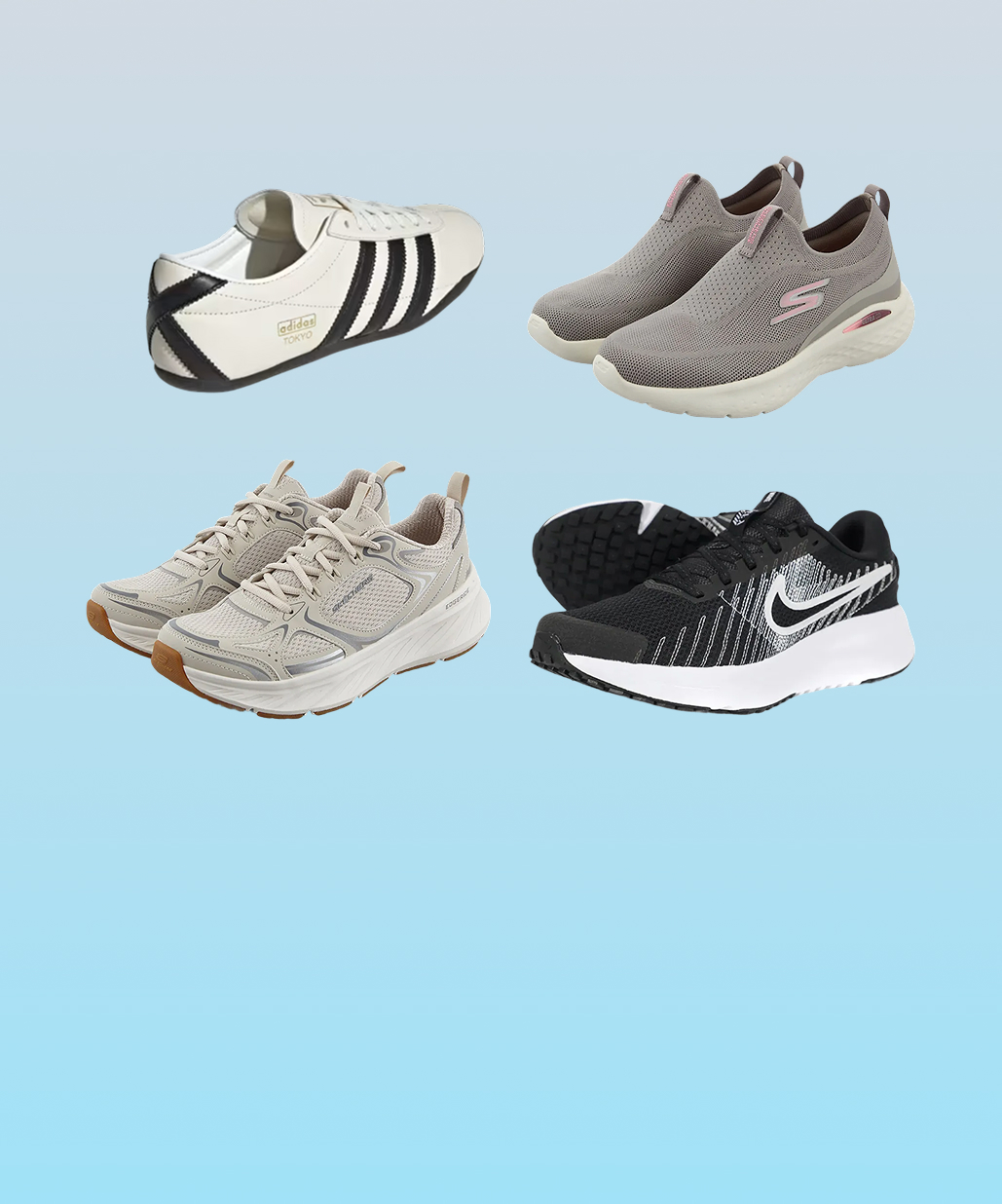 아디다스, 스케쳐스 외