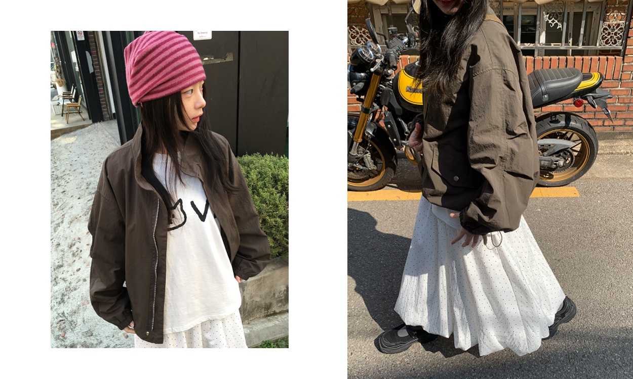 가볍게 걸치는 봄 아우터