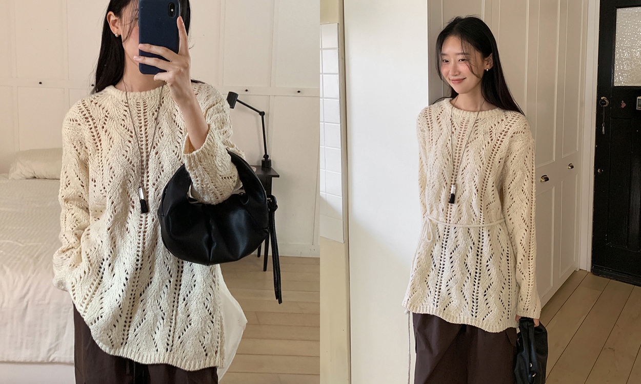 러블리한 펀칭 디테일
코디 걱정 없어요 🤍