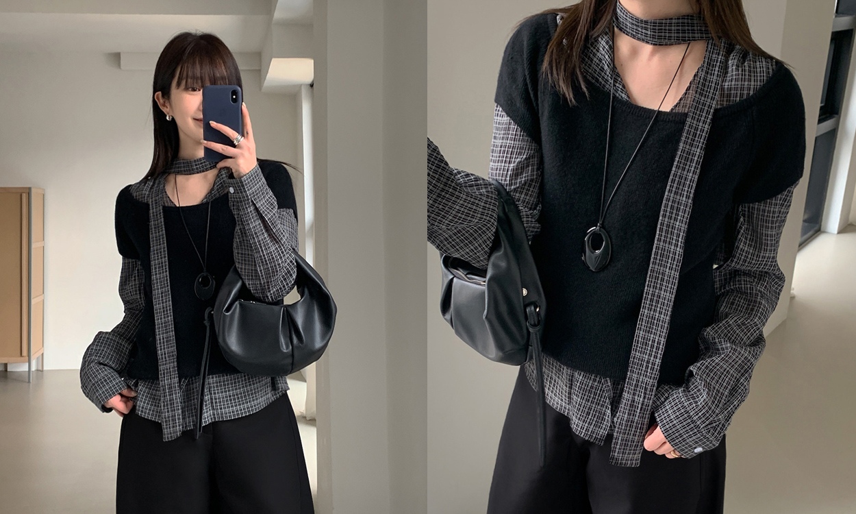 레이어드 아이템 🫶
함께 매치하면 매력적인