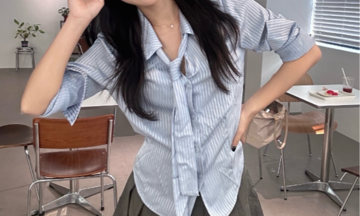 하객룩 & 오피스룩 정석
레이어드 타이 셔츠