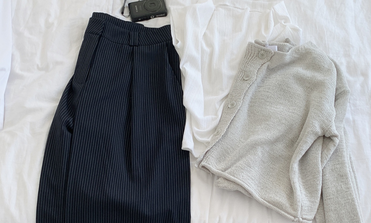 핀터레스트 감성
스트라이프 슬랙스