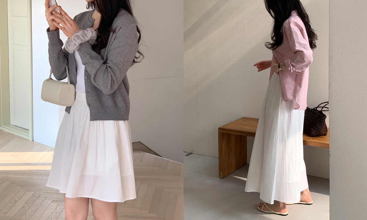 취향에 맞게 선택해요!
2type Skirt 