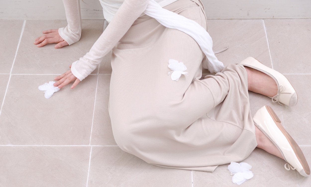 공기처럼 가벼운 실루엣
에어리 맥시 골지 스커트