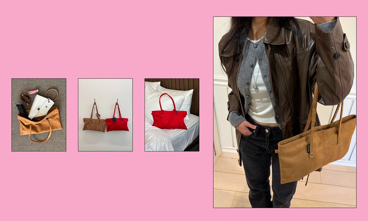 HIGH CHEEKS
포근한 가방과 겨울나기