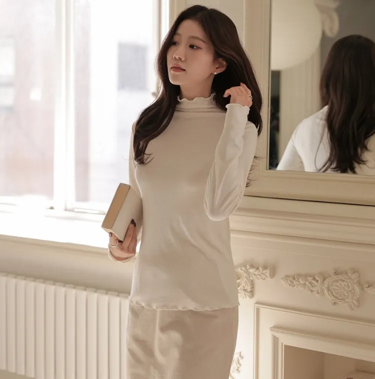 껴입을수록 매력 A+
1+1 스판 이너 폴라티