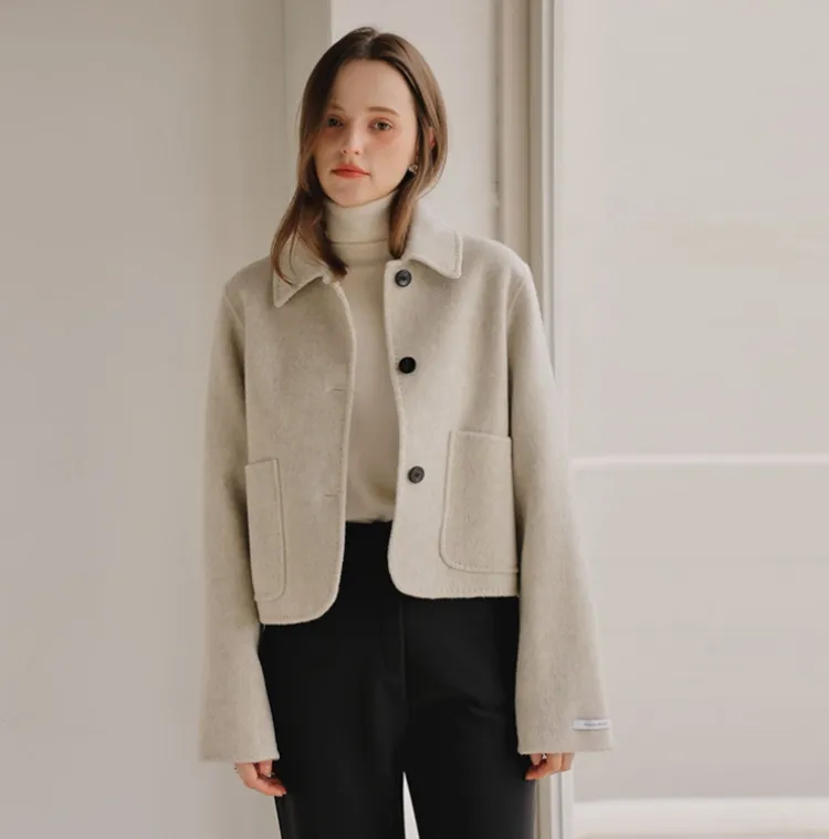 길이는 숏! 멋은 롱~!
위크카라 핸드메이드반코트