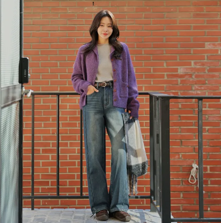 그해 겨울은 따뜻했네,
사이드절개 본딩기모팬츠