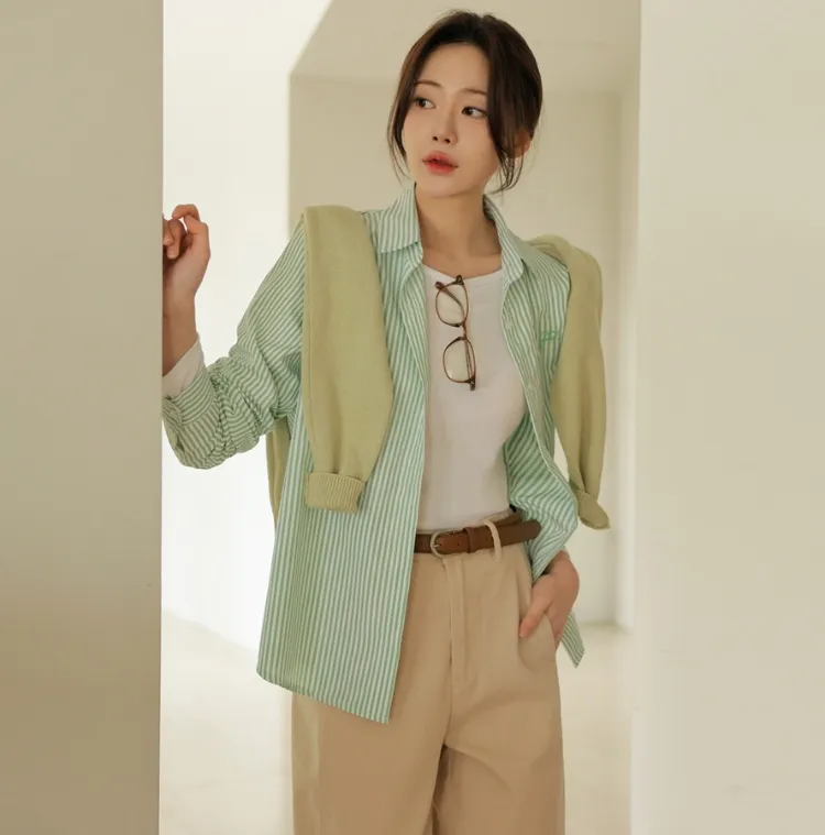 화장빨보다 무서운 셔츠빨
봄봄봄~ 러브자수 셔츠!