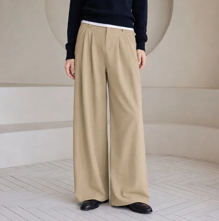 편하고 베이직한 디자인
데일리로 좋은 와이드팬츠