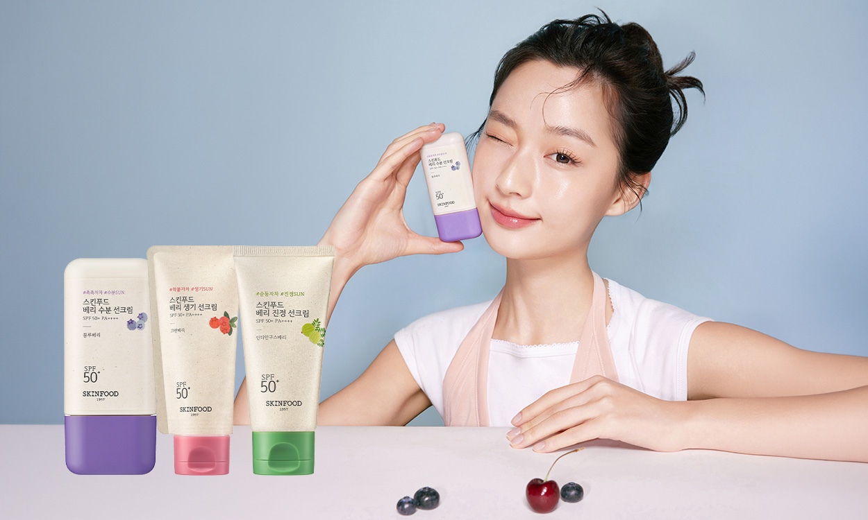 지친피부에 생기 베리가득
베리 선크림 3종