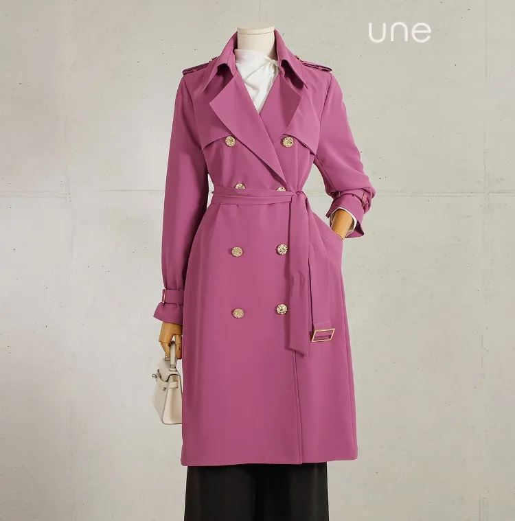 럭셔리클래식 트렌치코트