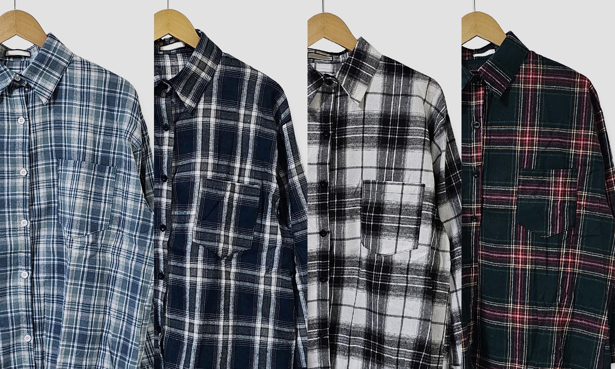 레이어드의 정석
체크셔츠