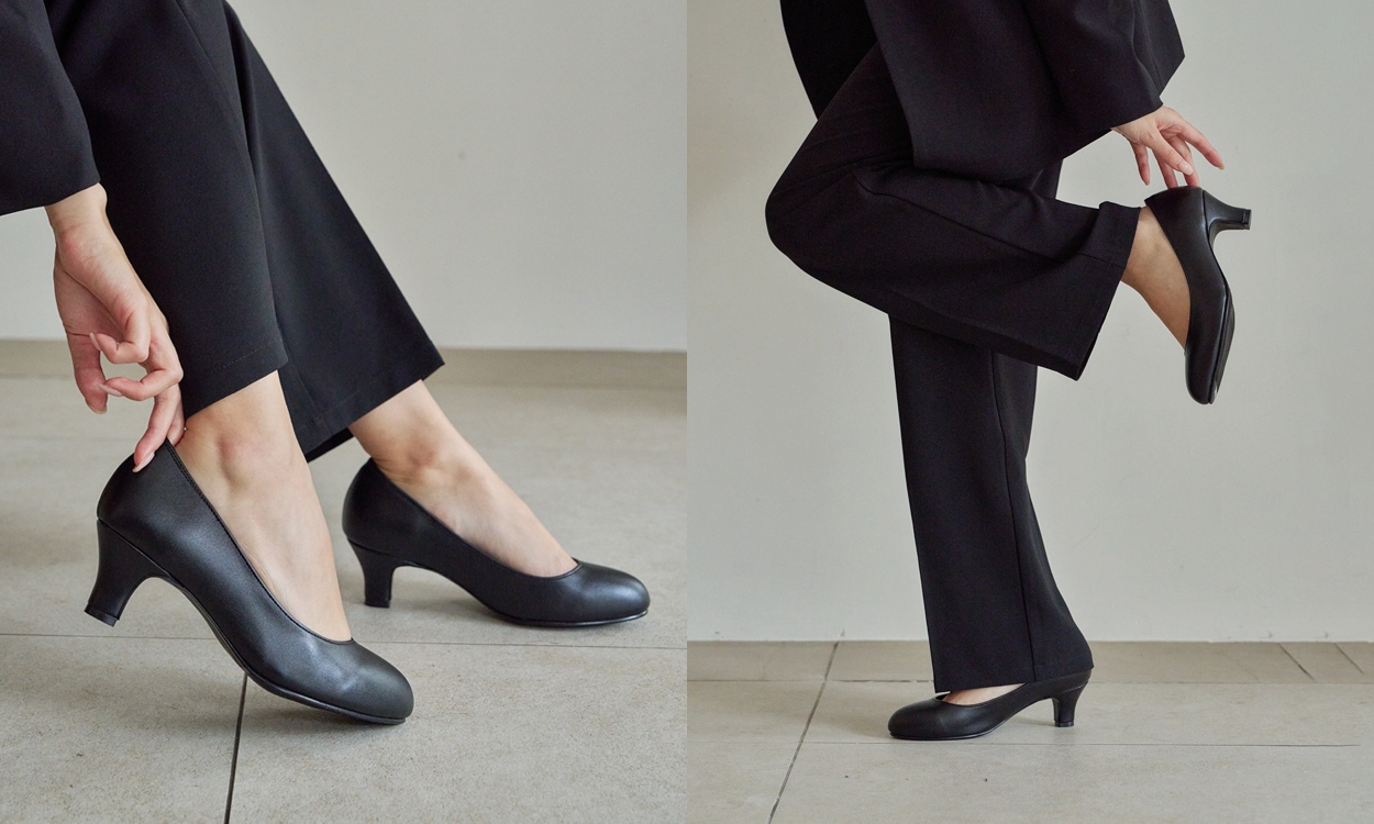 발이 편한 정장 구두
착화감 좋은 라텍스 구두