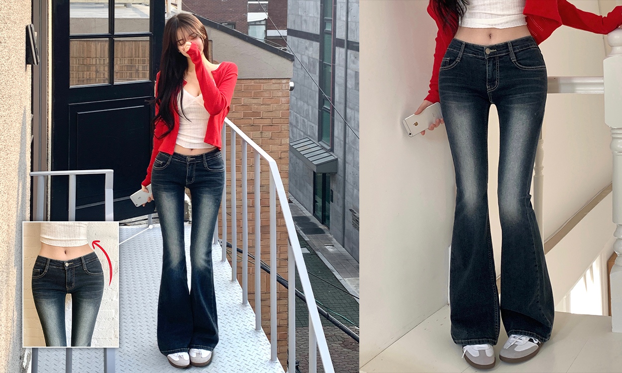 역대급 예쁨 보장
자스민벨 부츠컷 데님