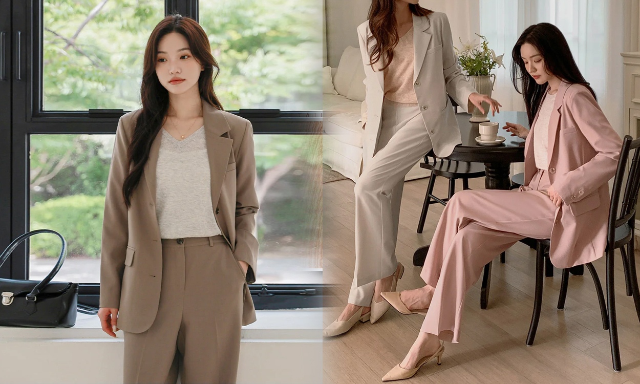 출근룩부터 하객룩까지
베이직 자켓 하나로 해결