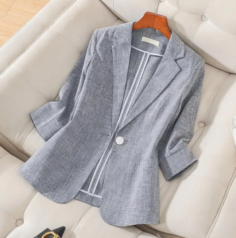 여름까지 쭉 입어요
와이드 박시핏 자켓