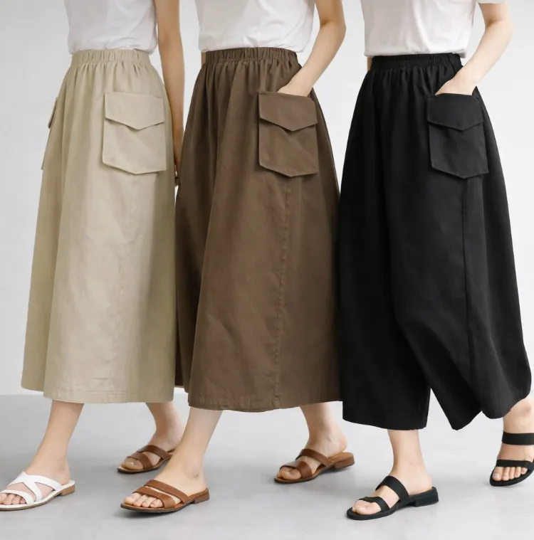 스커트야? 바지야?
입자마자 쿨편함 완성