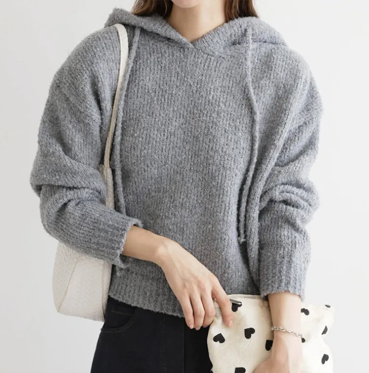 루즈핏 니트 추천!
루즈핏 후드 니트