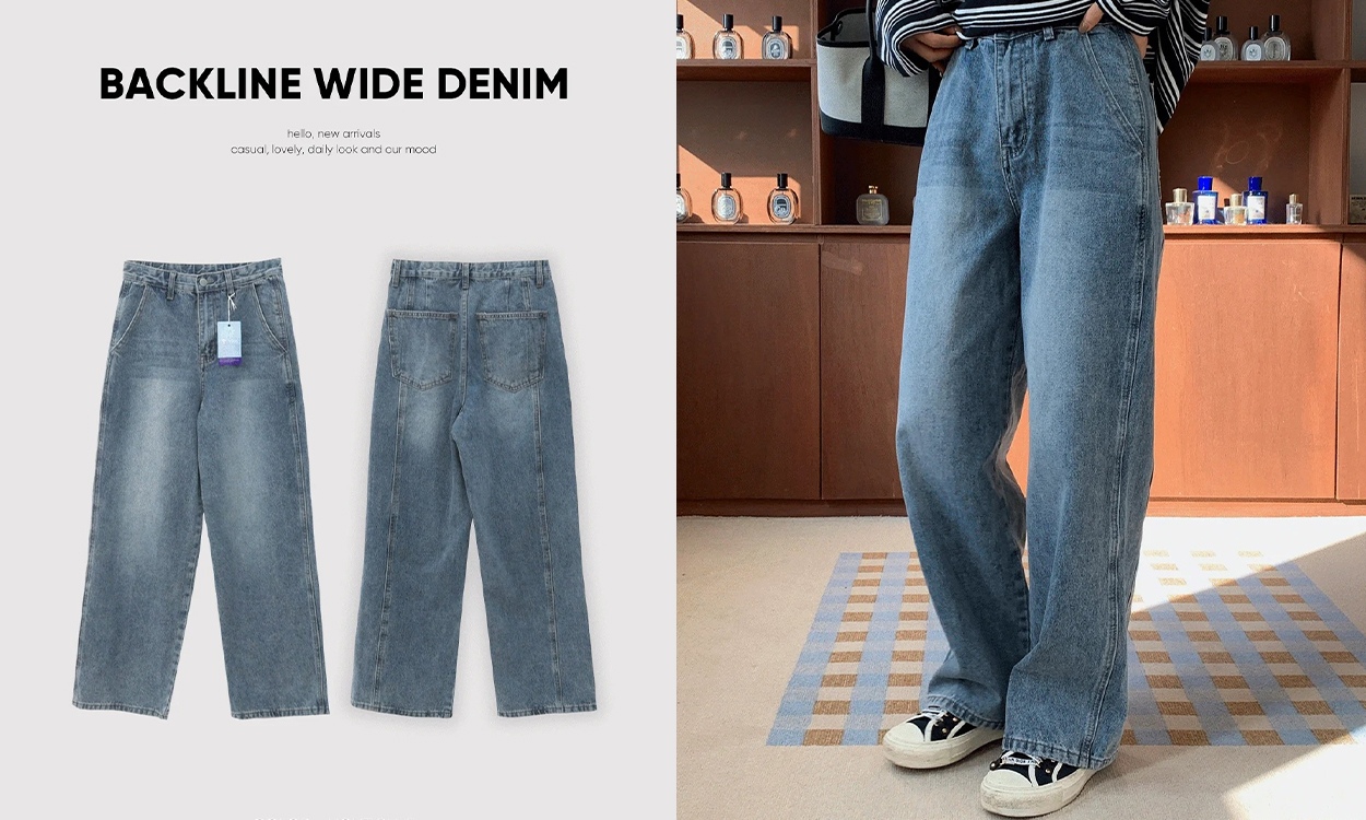 S M L XL 
뒷절개로 슬림하게-