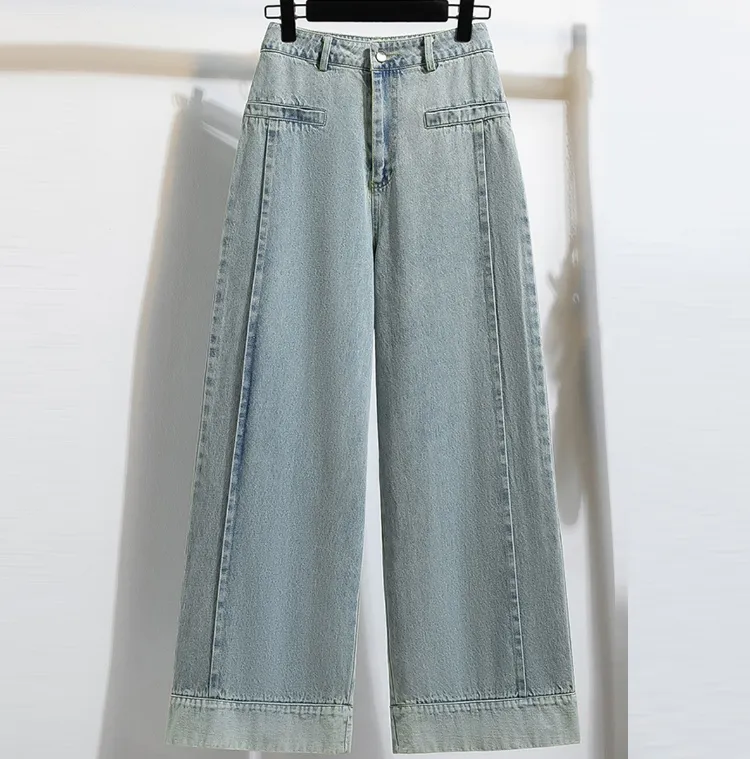 여름까지 입는 데님
로그 와이드 데님 팬츠