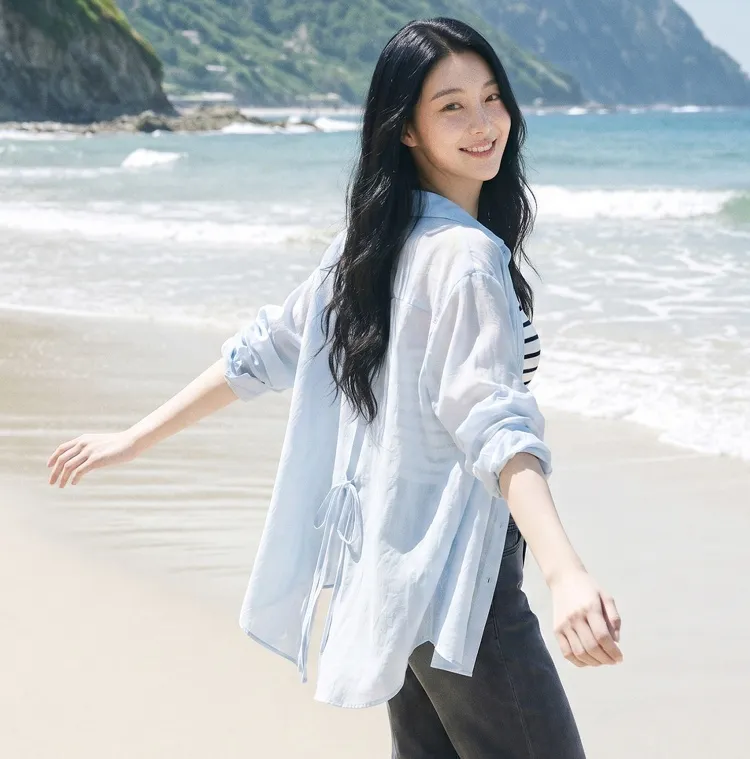 휴양지 인생샷
책임질 시어 셔츠