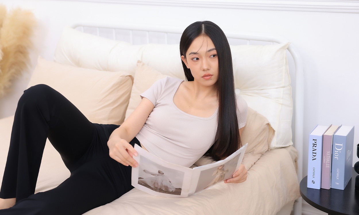 티셔츠와 브라를 한장으로
노브라 이너캡 티셔츠