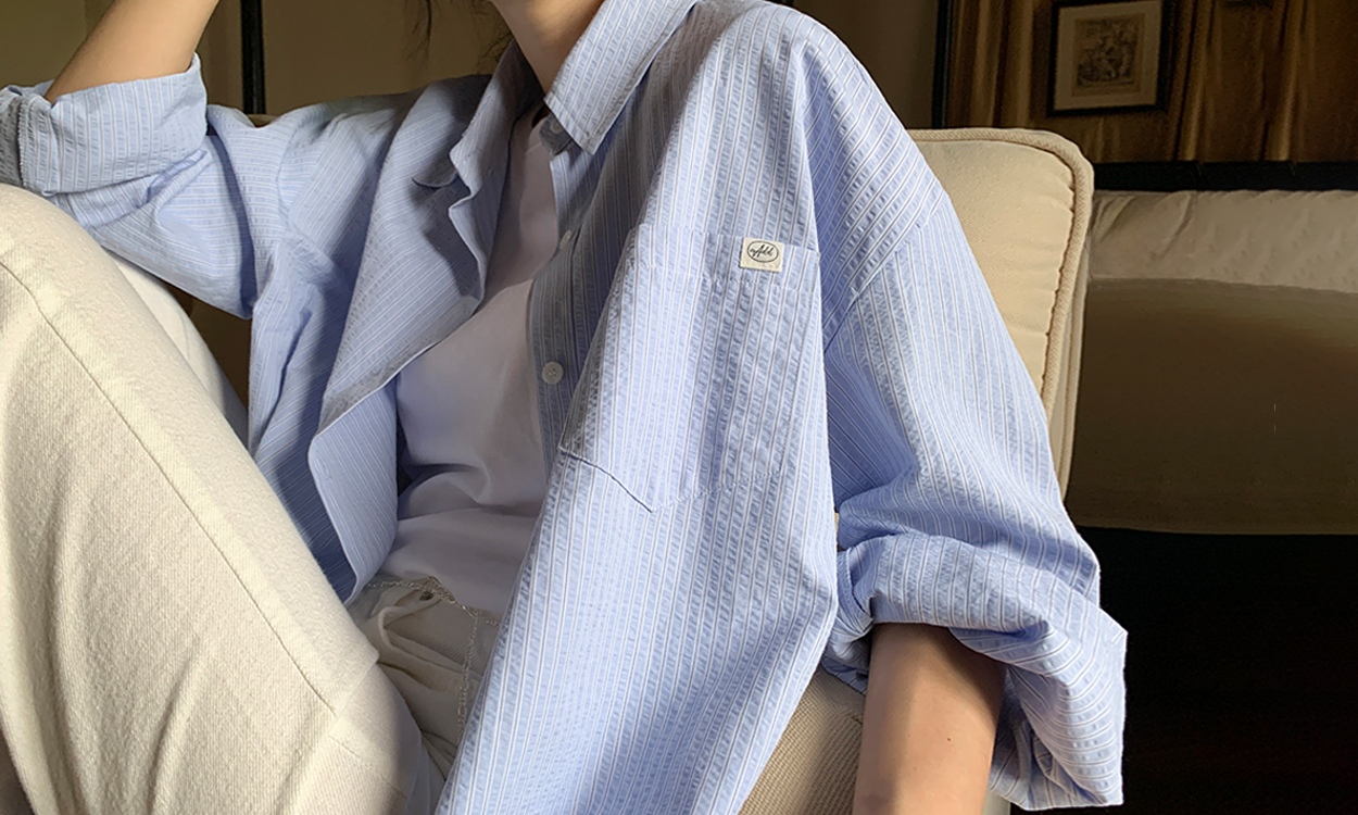 낮 최고 기온 27도
오후에도 뽀송한 셔츠