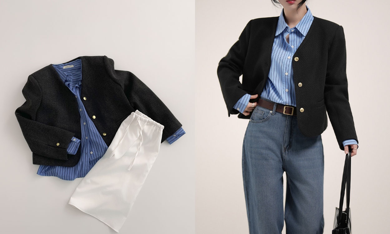 봄에 입기 좋은
Daily 트위드자켓