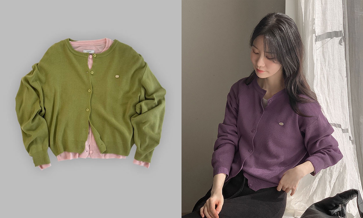 자사몰 1위 가디건 
26 SS 뉴 컬러 추가