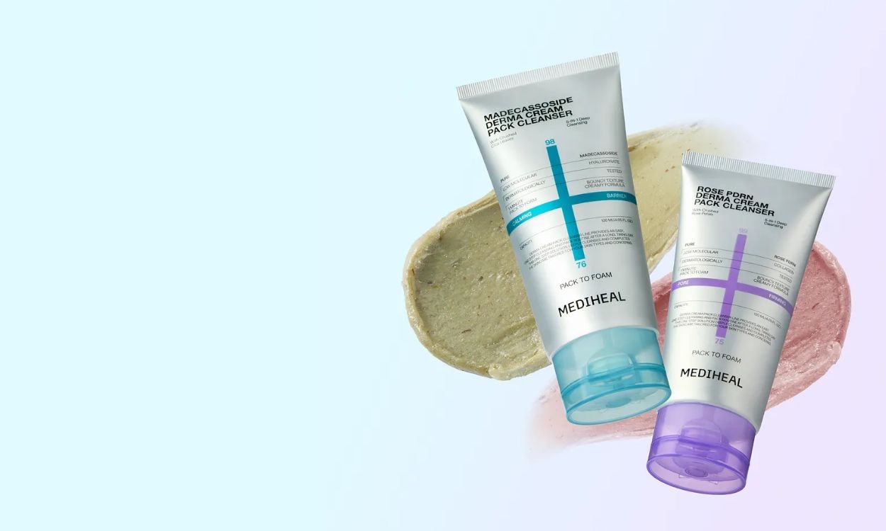 세정력은 물론 수분감까지
NEW 더마크림 팩클렌저