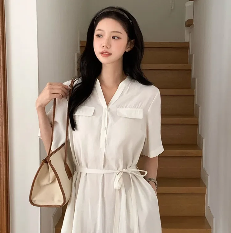 투플리 PICK
셔링 헨리넥 원피스