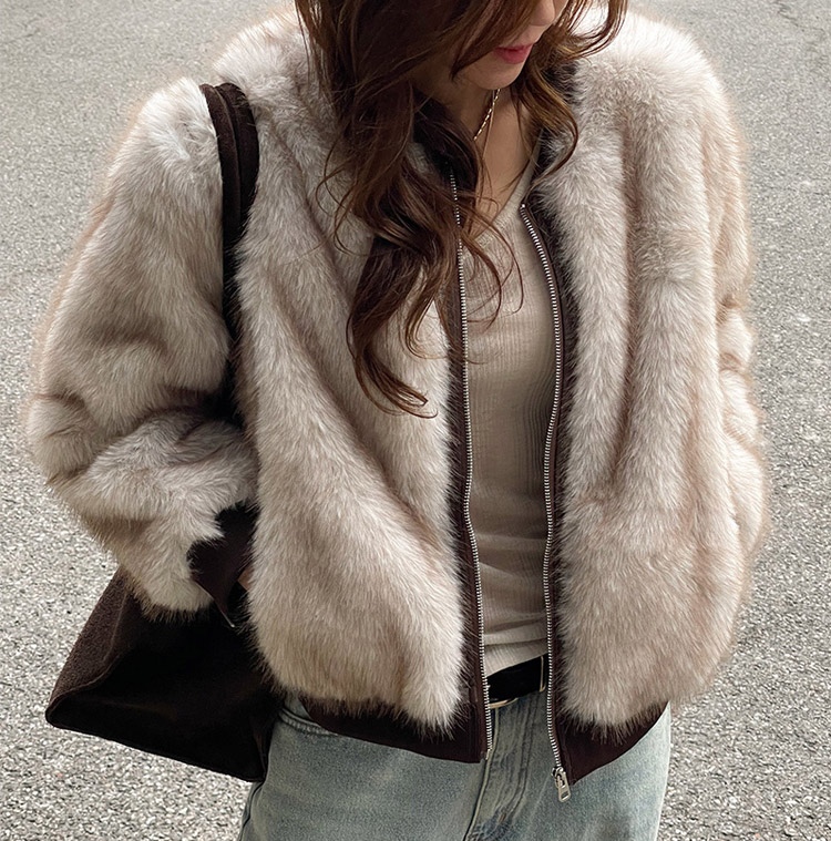 풍성하고 고급스런 fur
주문폭주! 퍼점퍼