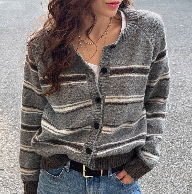 감각적인 배색
데일리 단가라가디건