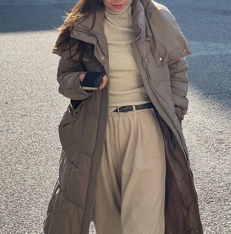 세련된 무드까지 한번에
끈롱패딩