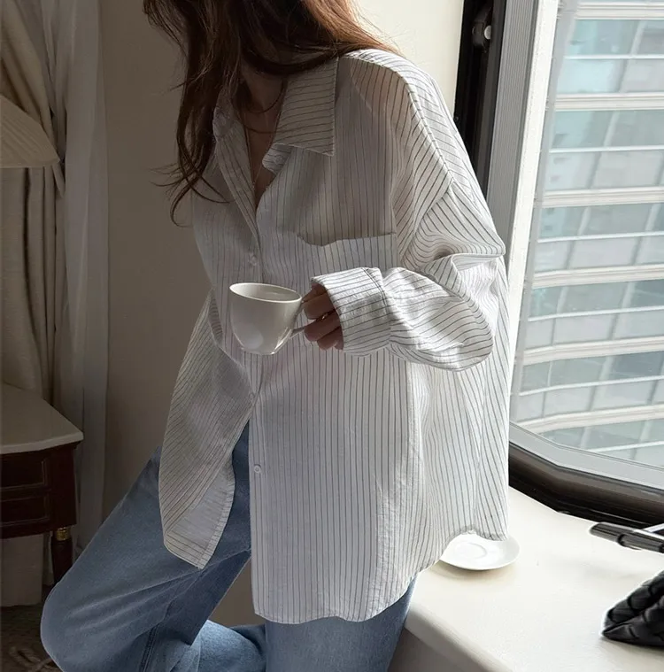 여리여리 내츄럴한 멋!
스트라이프셔츠