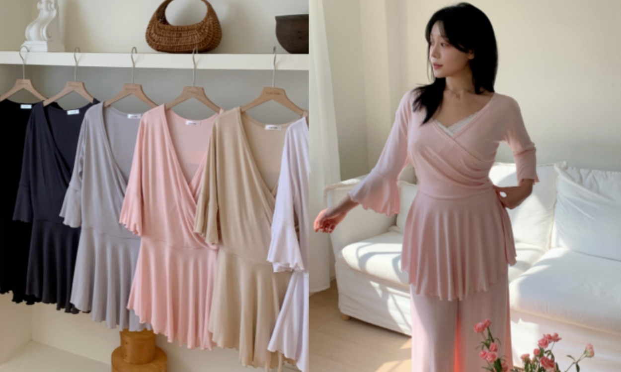 살랑살랑- 에겐녀 무드
MADE 블랑 페플럼 티