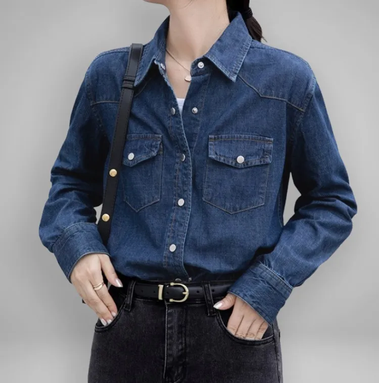 호불호 없는 데일리아이템
투 포켓 데님 셔츠