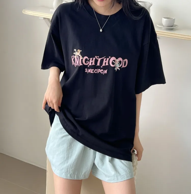 베스트 티셔츠 2종!
여성오버핏 티셔츠 추천!