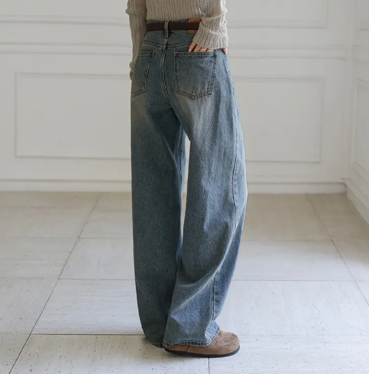 가을 데일리
빈티지 데님 팬츠