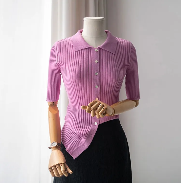 KNITS
라이너 카라 슬림 가디건