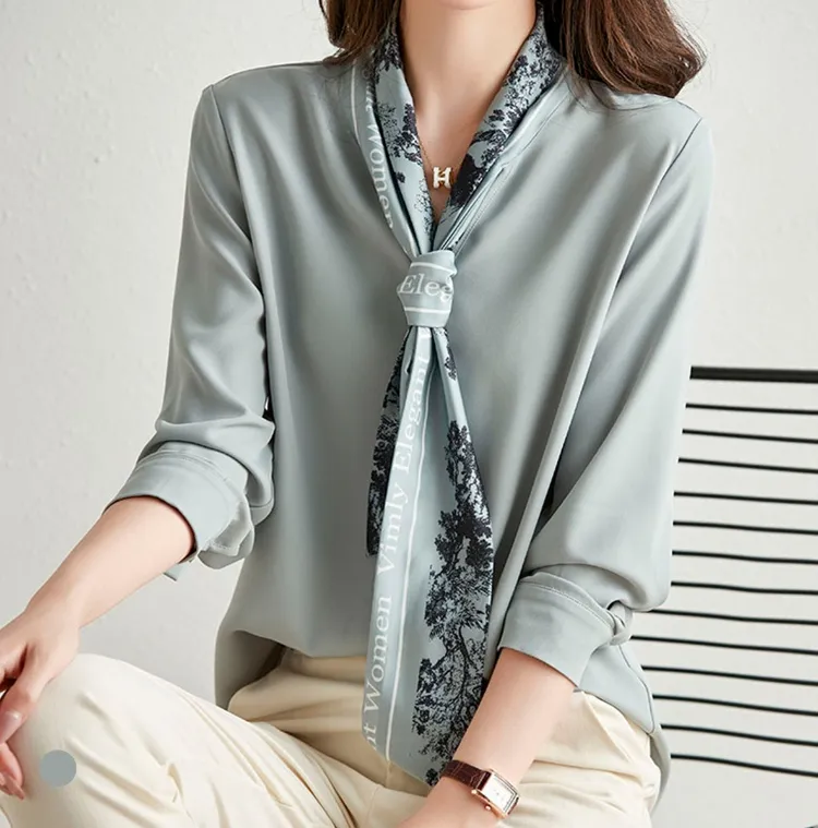 단아한 스카프 블라우스
~2만원대