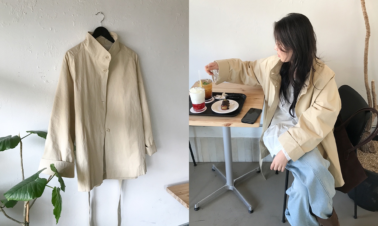 봄을 책임져줄
에인트 하프 트렌치