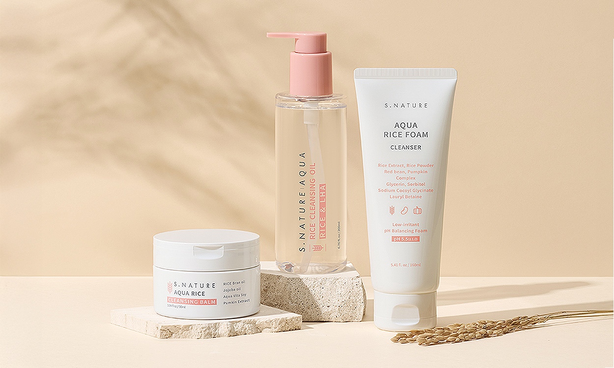 모공 노폐물까지
말끔 쌀뜨물 클렌징