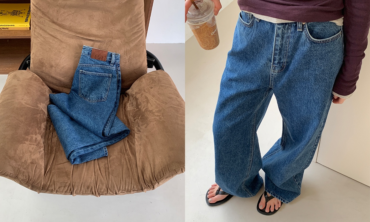 S/S 에센셜 아이템
프리드 진청 데님