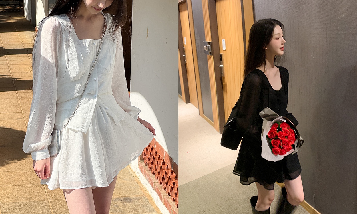 나의 일상을 특별하게
리픈 쉬어 쉬폰 set