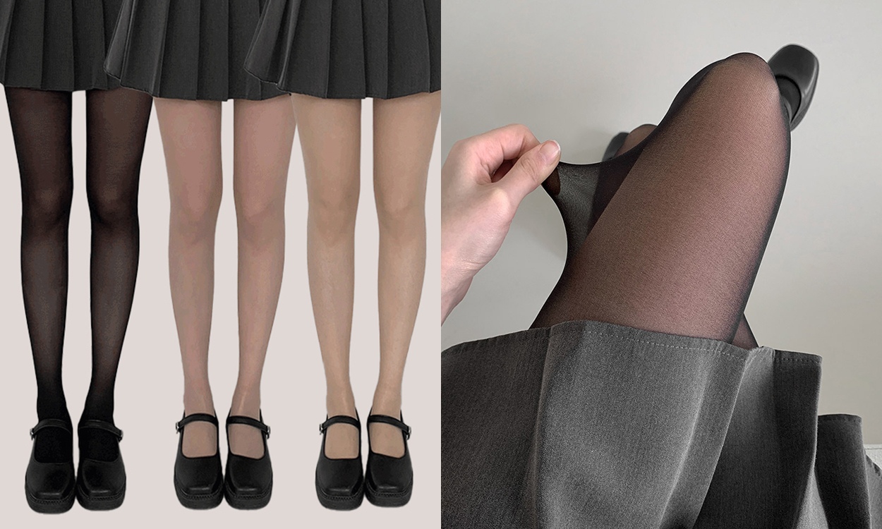 다리 보정 효과
국내제작 착압 스타킹