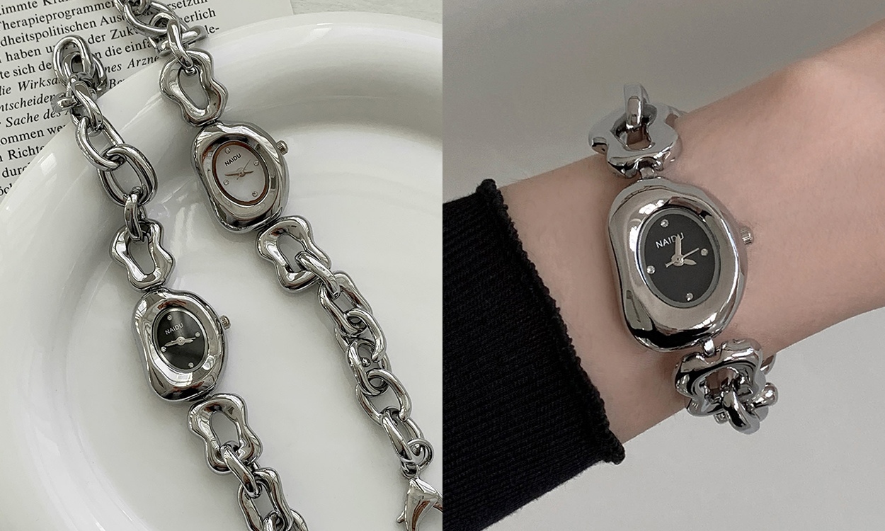 유니크한 무드
간편한 팔찌st 시계